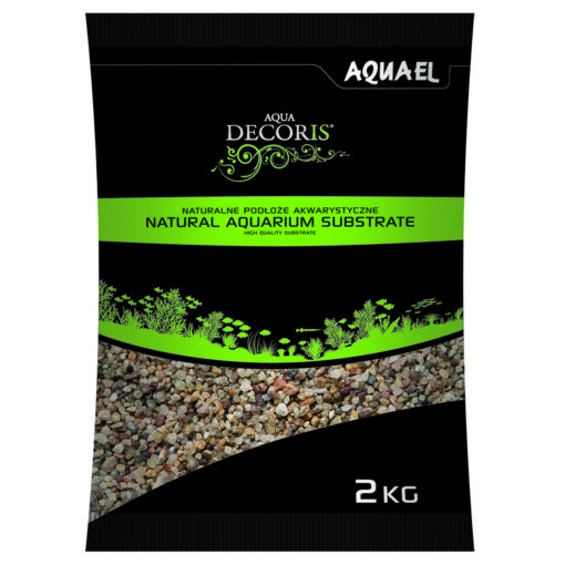 NATUREL MULTICOULE GRAVELE / GRAVIER 1.4 - 2 mm 2KG