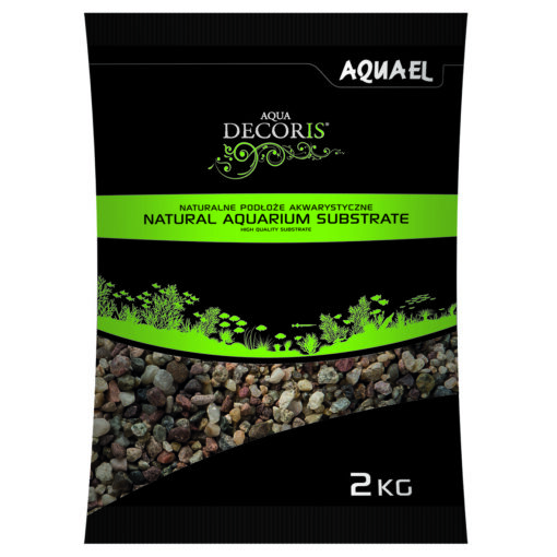 GRAVELE / GRAVIER NATUREL MULTICOULE 3 - 5 mm 2KG