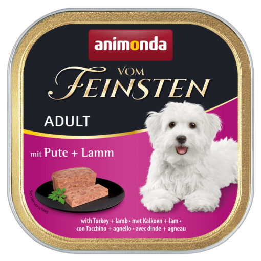 Animonda, Hund, Vom Feinsten Adult Pute+Lamm 150g / VE 22