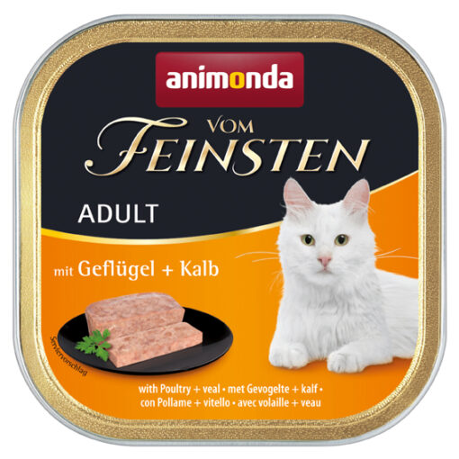 Animonda, Katze Vom Feinsten Adult, avec volaille + veau 100g / VE 32
