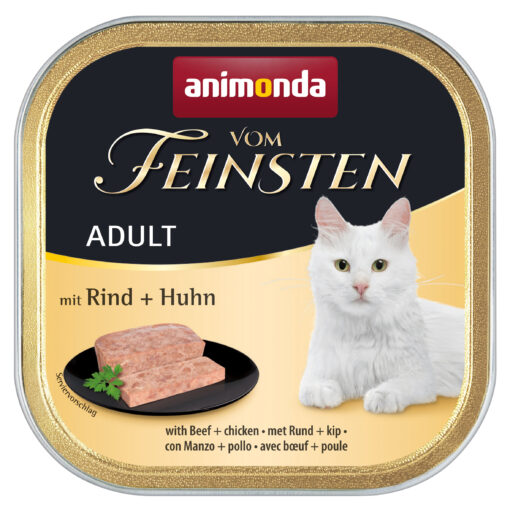 Animonda, Katze, Vom Feinsten Adult, mit Rind+Huhn 100g / VE 32