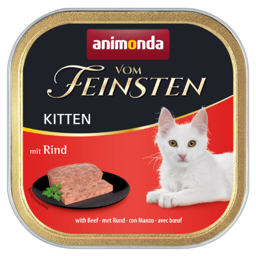 Animonda, Chat, Vom Feinsten Kitten, avec buf 100g / VE 32