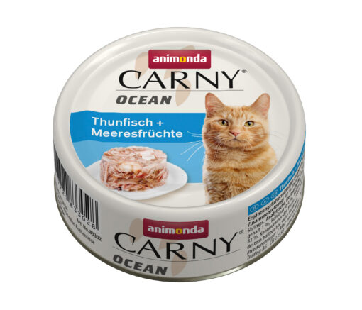 Animonda, chat CARNY Ocean, a.thon+fruits de mer 80g / VE 12