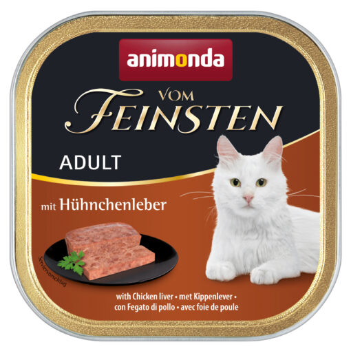Animonda, Katze, Vom Feinsten Adult, m. Hühnerleber 100g / VE 32