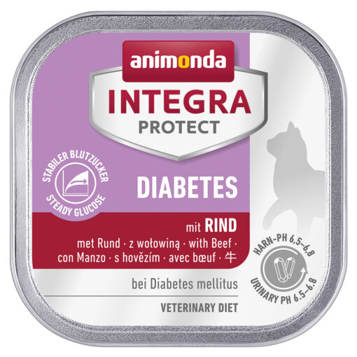 Animonda Integra, Katze, Diabetes, mit Rind 100g / VE 16