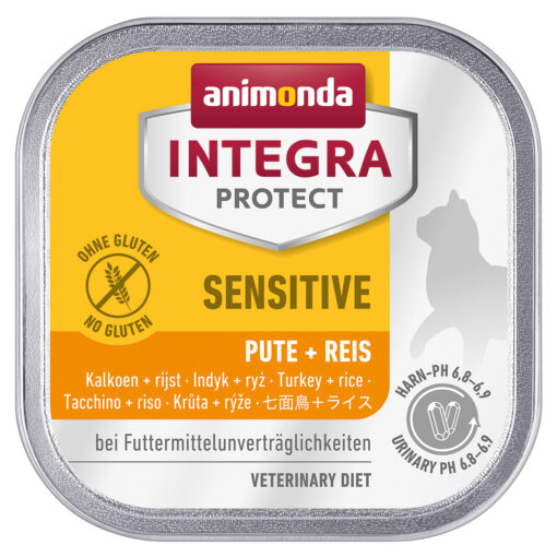 Animonda Integra Chat sensitiv a. dinde+riz 100g / VE 16