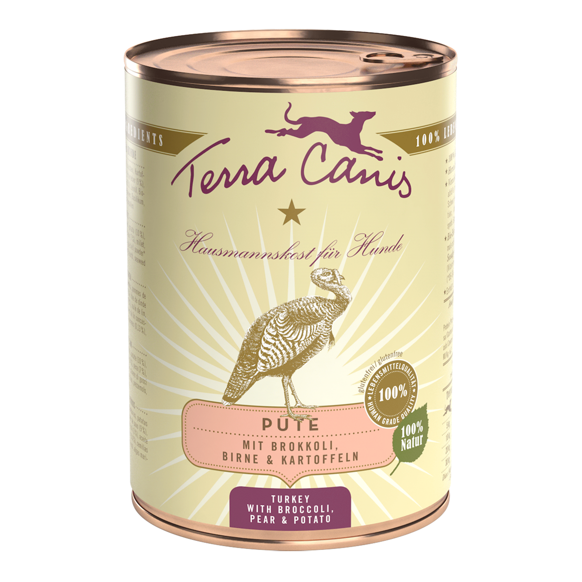 Classic, dinde avec brocoli, poire & pommes de terre 400g Classic, dinde avec brocoli, poire & pommes de terre 400g