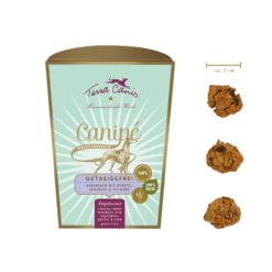 Canipé s. céréales, lapin.légumes,apricot+prune
