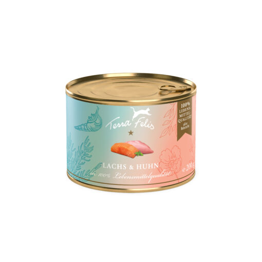 Chat s. céréales saumon+poulet 200g