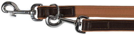 Active Comfort V-Leine, braun/hellbraun S-M: 2,00 m/20 mm
