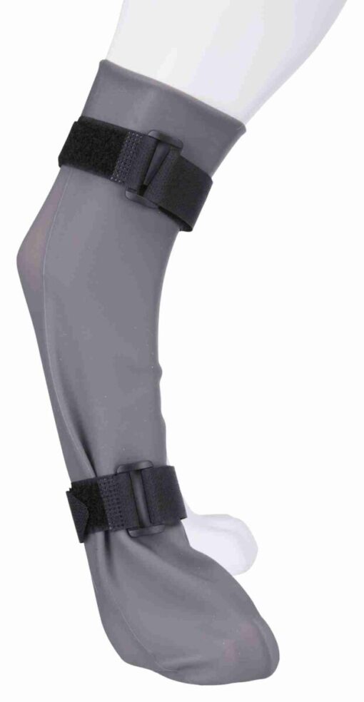 Chaussette de protection, silicone, ok, gris L: 10cm/40cm