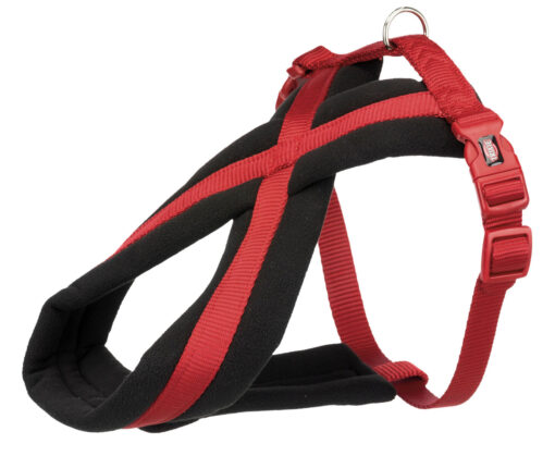 Premium harnais, 30-40cm,rouge 15mm, 30-40cm
