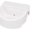 Automatische Outdoor-Tränke, 1,5 l/24×10×23cm, weiss