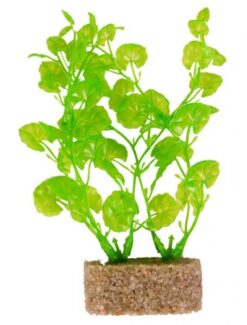 Kunststoffpflanze mit Sandfuss, 12cm