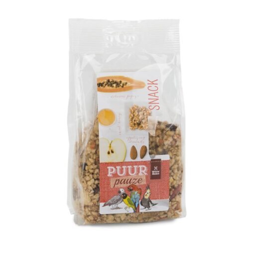Puur snack mix oiseaux fruits+noix 200gr.