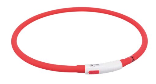 Flash anneau lumineux USB, silicone, XS-XL: 70 cm/ø 10 mm, r