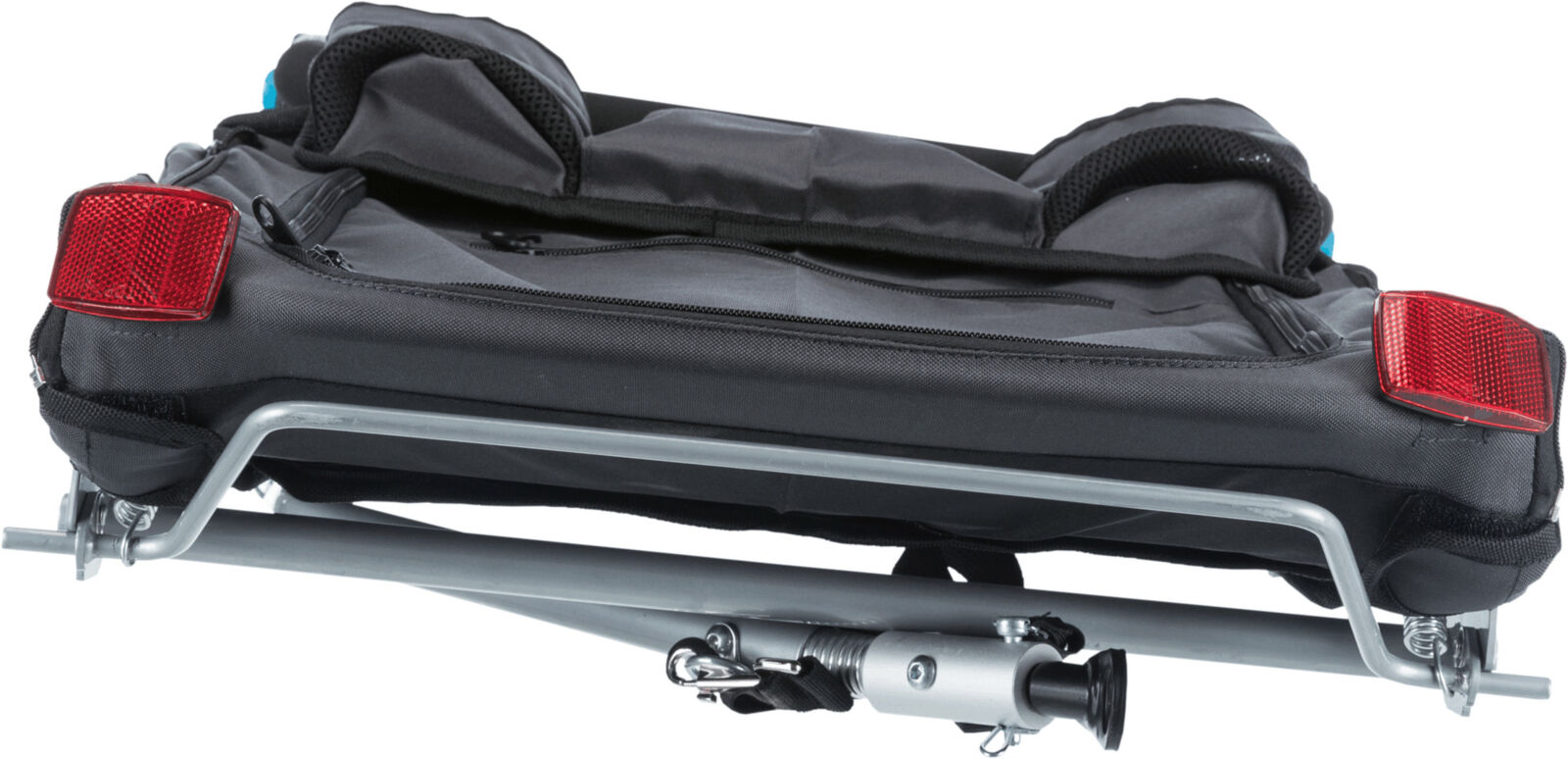 Roulotte de vélo, pliable, L: 74 × 95 × 103/143 cm, gris L: 74×95×103/143 cm, grau Roulotte de vélo, pliable, L: 74 × 95 × 103/143 cm, gris L: 74×95×103/143 cm, grau