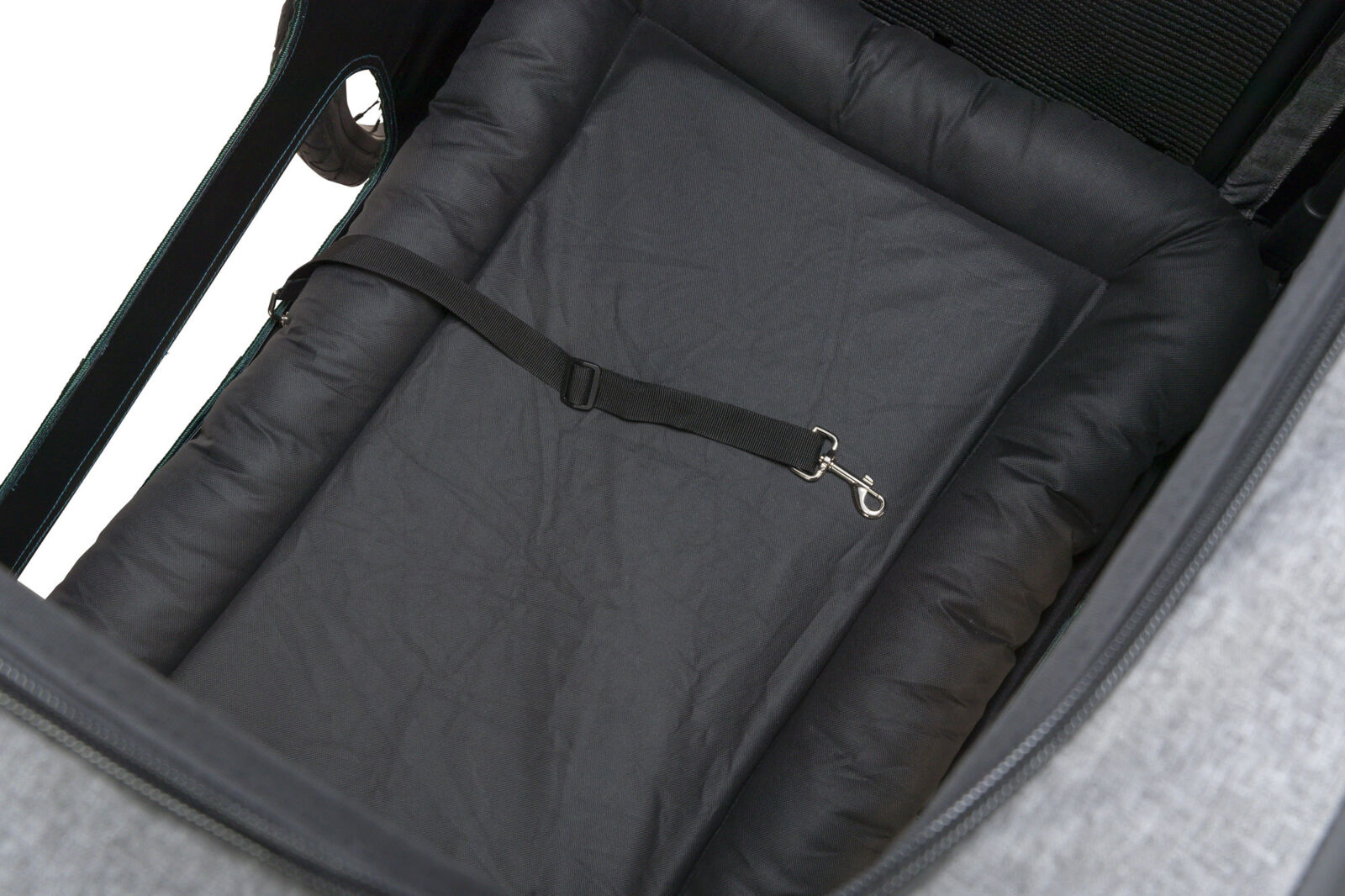 Roulotte de vélo, S: 41,5×59×78/130 cm, gris/sauge Roulotte de vélo, S: 41,5×59×78/130 cm, gris/sauge