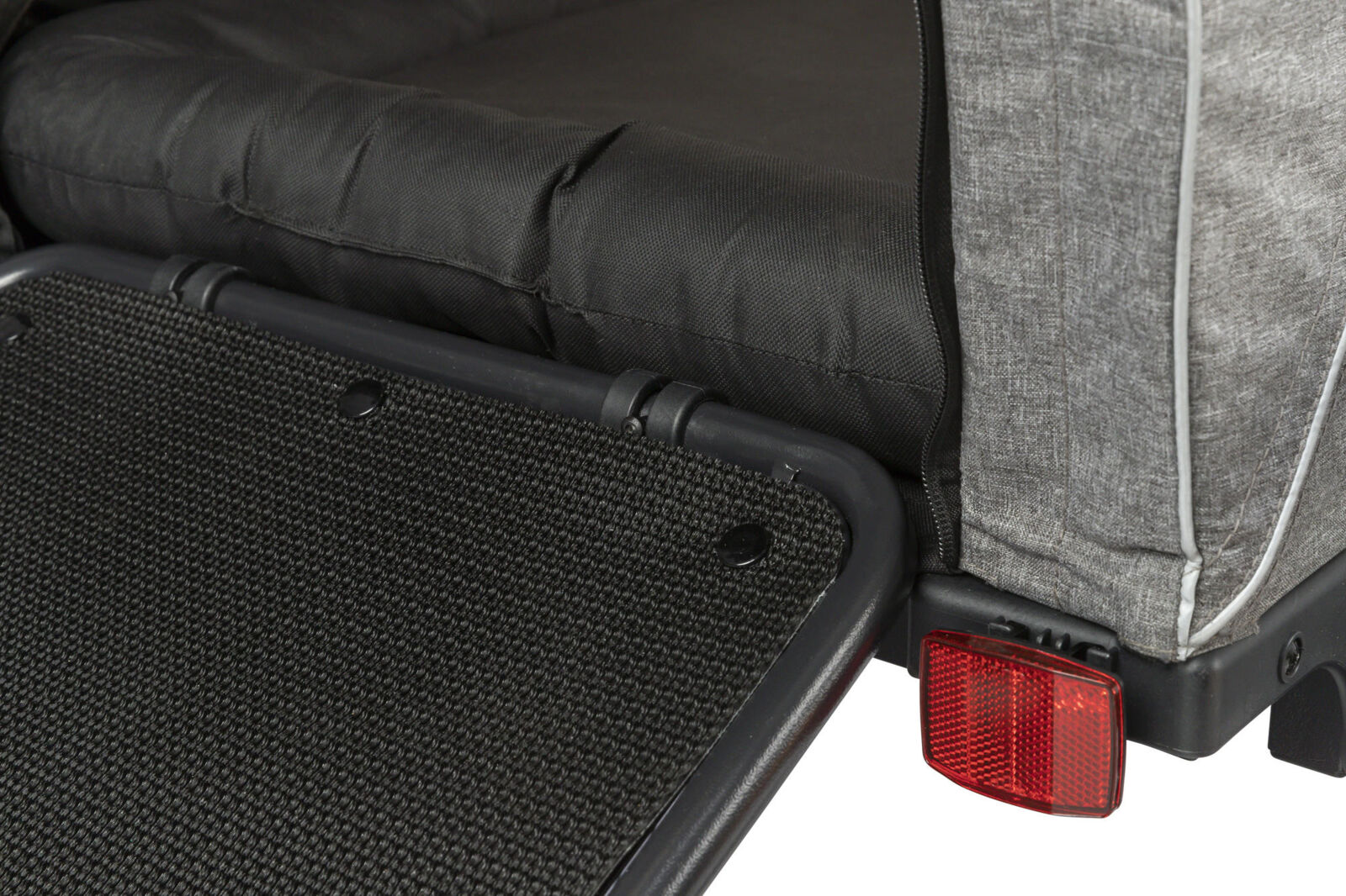 Roulotte de vélo, S: 41,5×59×78/130 cm, gris/sauge Roulotte de vélo, S: 41,5×59×78/130 cm, gris/sauge