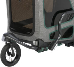 Alternative view of Kit jogger pour roulotte de vélo, gris/sauge
