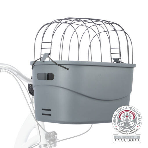 Panier avant pour vélo, en plastique, 42 × 39 × 30 cm, gr 3-teilig inkl. T13097