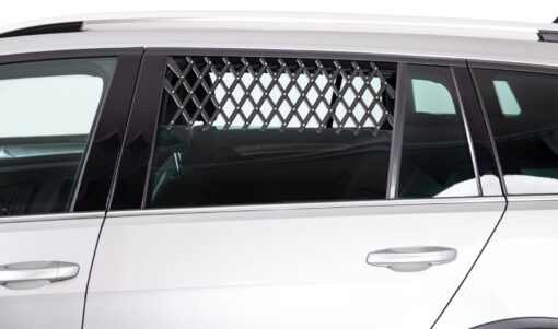 Grille d'aérotion, en plastic petit, noir 30-110cm, gross,schwarz