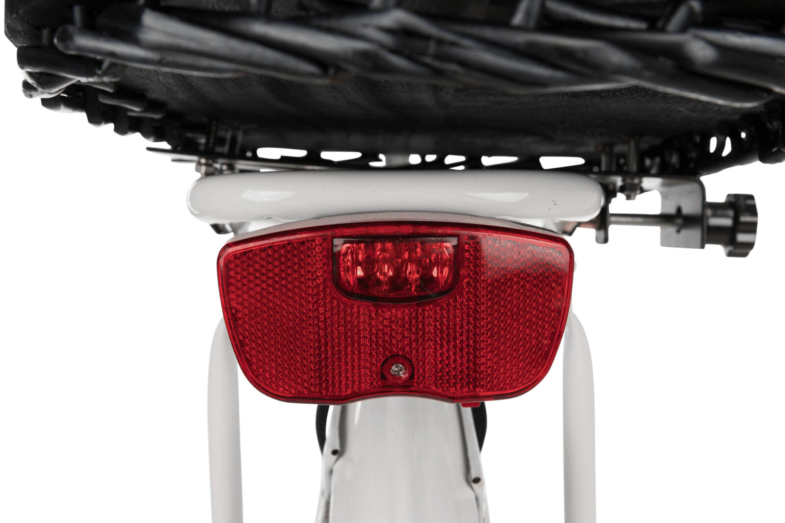 Fahrradkorb mit Gitter, für Gepäckträger, schwarz 35x49x55cm Fahrradkorb mit Gitter, für Gepäckträger, schwarz 35x49x55cm