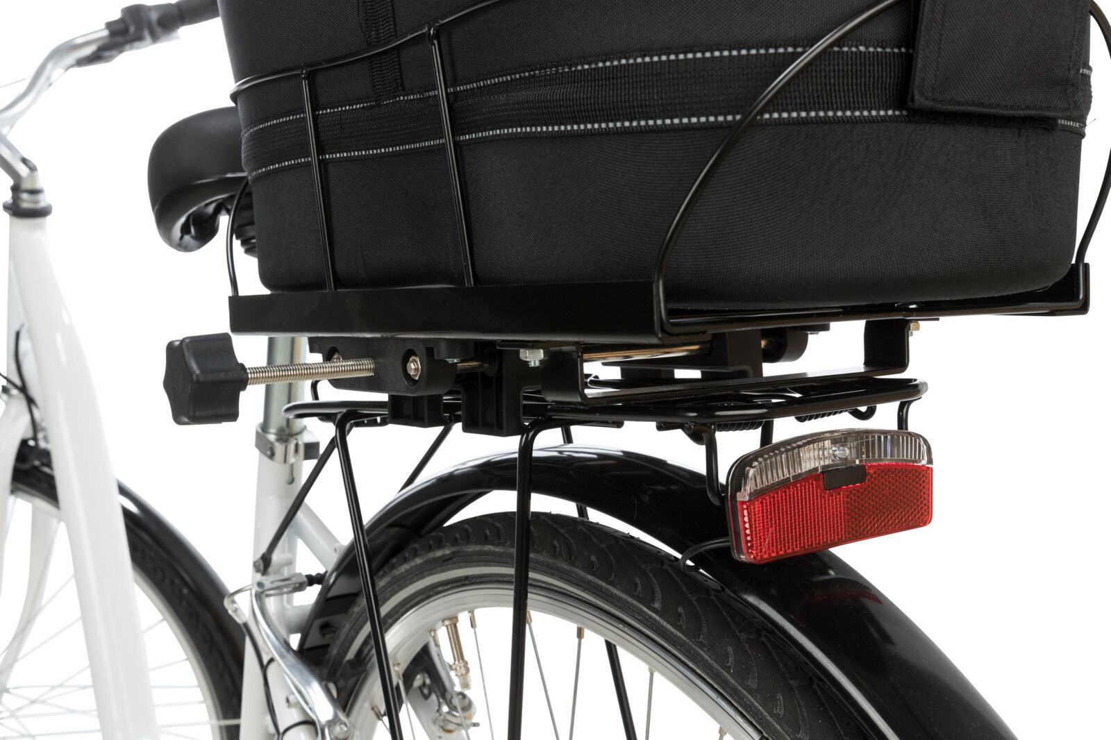 Fahrradtasche, 48x29x42cm, schwarz Fahrradtasche, 48x29x42cm, schwarz