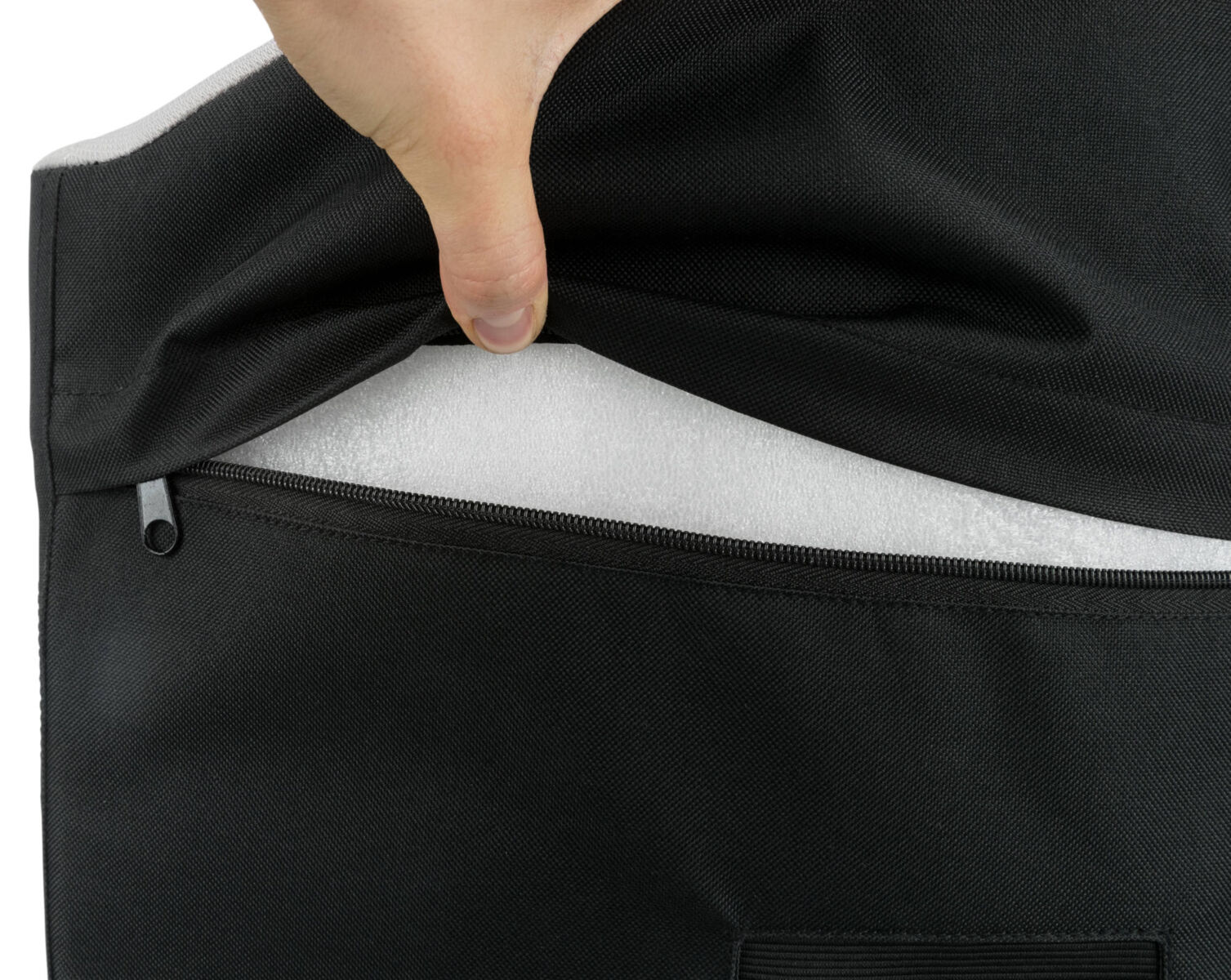 Autositz, 41x39x42cm, schwarz/grau Autositz, 41x39x42cm, schwarz/grau