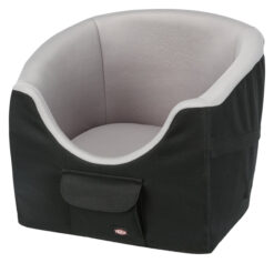 Siège de voiture, 41x39x42cm, noir/gris