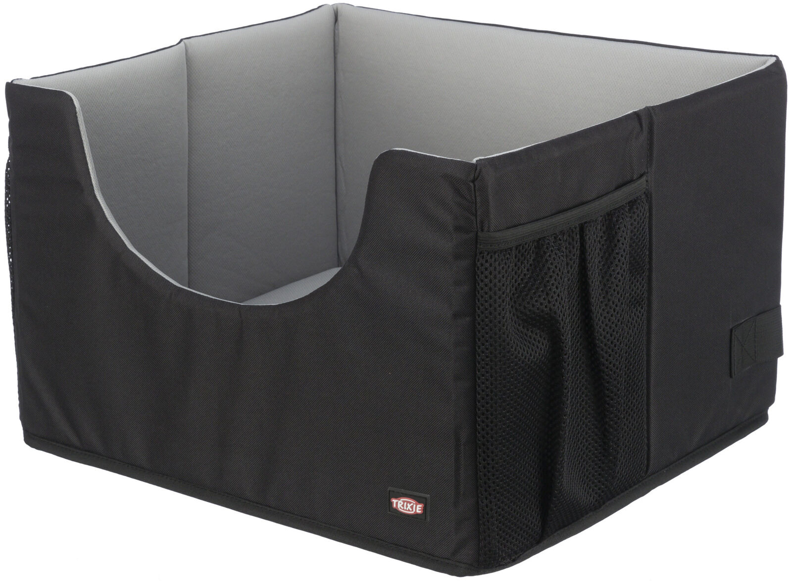 Autositz, 45×28×40cm, schwarz/grau Autositz, 45×28×40cm, schwarz/grau