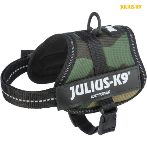 Julius-K9 Powergeschirr, Baby camouflage 2/XS-S: 33-45 cm