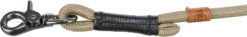 Alternative view of BE NORDIC laisse réglable, S-M: 2,00 m/ø 8 mm, sable/noir