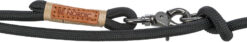 Alternative view of BE NORDIC laisse réglable, S-M: 2,00 m/ø 8 mm, noir/sable