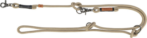 BE NORDIC V-Leine, sand/schwarz L-XL: 2,00 m/ø 13 mm