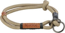 Alternative view of BE NORDIC Zug-Stopp-Halsband, sand/schwarz