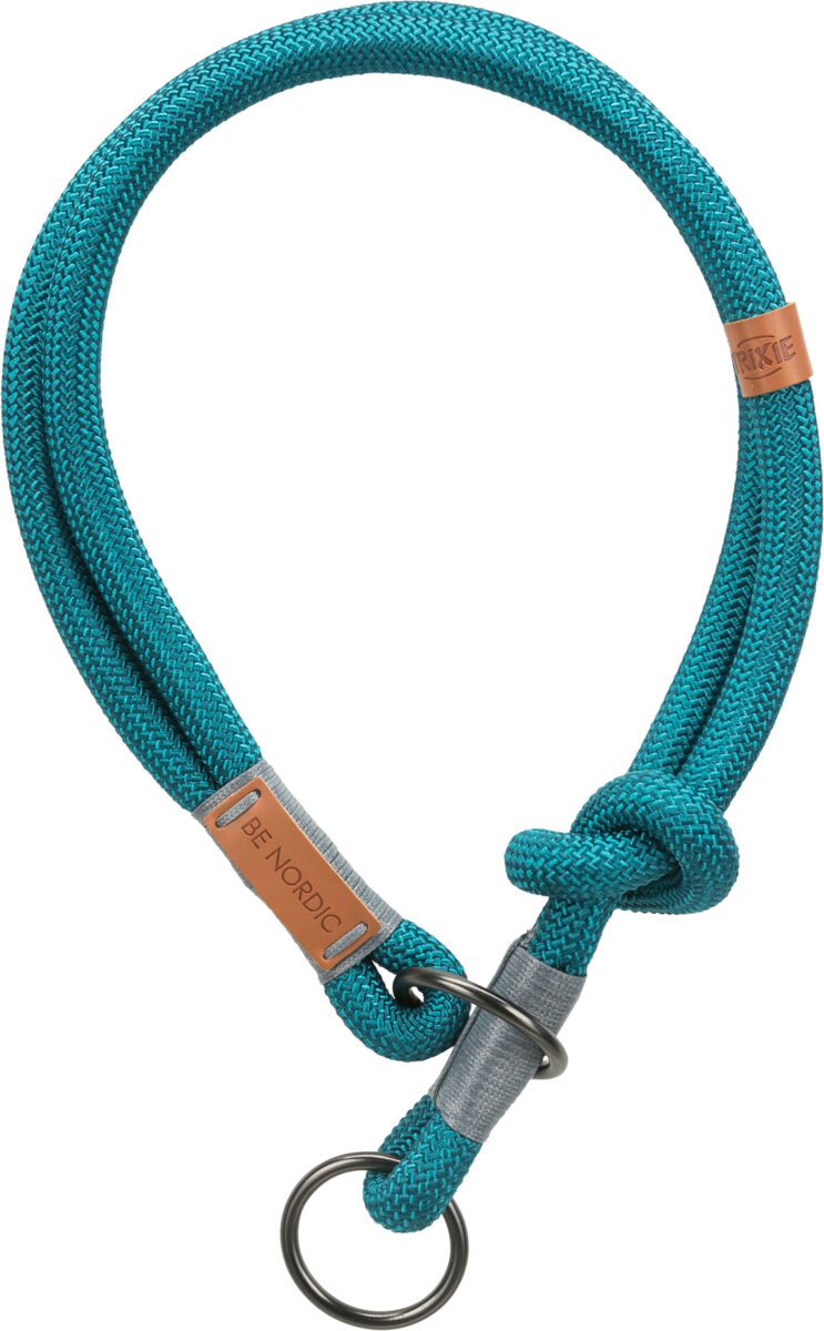 BE NORDIC collier semi-étrangleur, L: 50cm/ø 13mm, pétrole/p L: 50cm/ø 13 mm BE NORDIC collier semi-étrangleur, L: 50cm/ø 13mm, pétrole/p L: 50cm/ø 13 mm