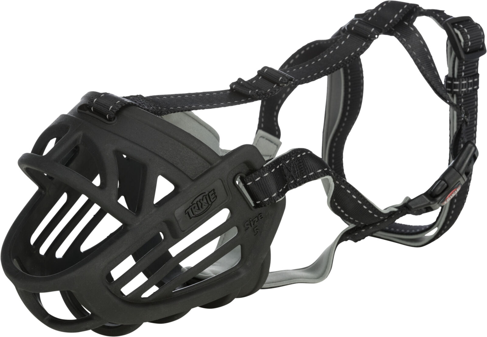 Muselière Muzzle Flex, silicone, M, noir Muselière Muzzle Flex, silicone, M, noir