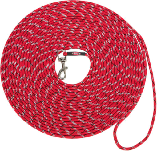 Junior laisse à pister chiot, XXS-XS: 8 m/ø 4 mm, rouge