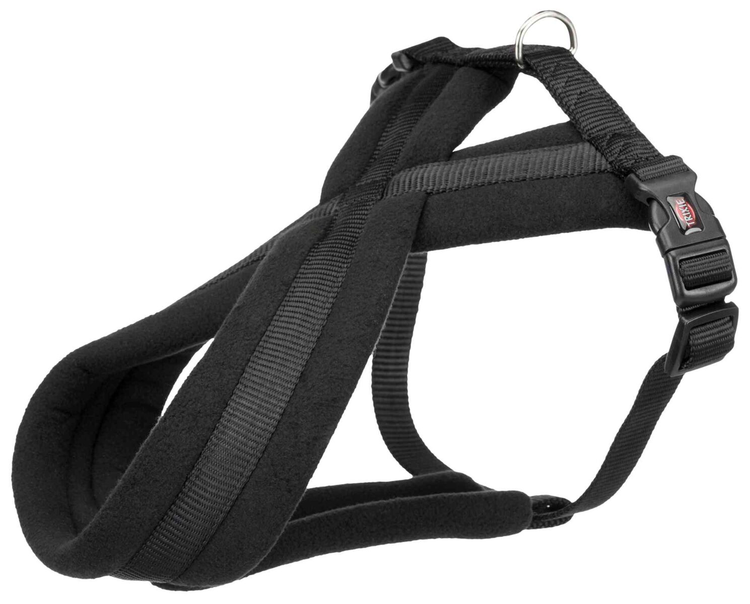 Premium Touren-Geschirr schwarz L-XL, 25mm/ 70-110cm Premium Touren-Geschirr schwarz L-XL, 25mm/ 70-110cm