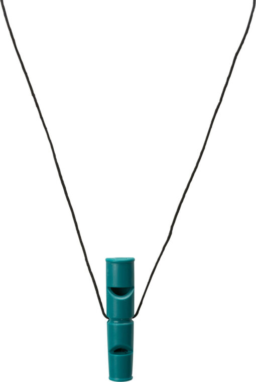 Sifflet à double son, en plastique, 7,5cm