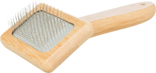 Brosse souple, en bambou/métal, 7×16cm 7×16cm
