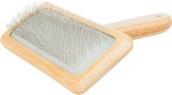 Brosse souple, en bambou/métal, 12×15cm