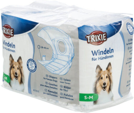 Couches pour chiens femelles, S-M 28-40cm, 12St., S-M