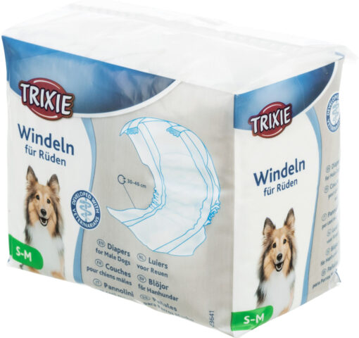Couches pour chiens mâles S-M: 30-46cm, 12 St.