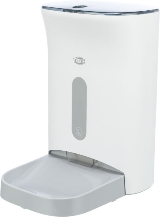Futterautomat TX8 2.0, 4,5 l/24×38×19cm, weiss/grau