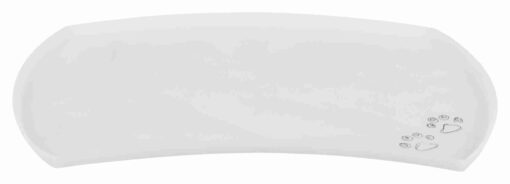 Napfunterlage, Silikon, transparent 51×27cm