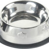 Edelstahlnapf mit Prägung
