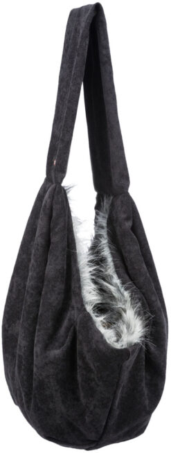 Alternative view of Fronttasche Soft, 22×20×60cm, schwarz/grau