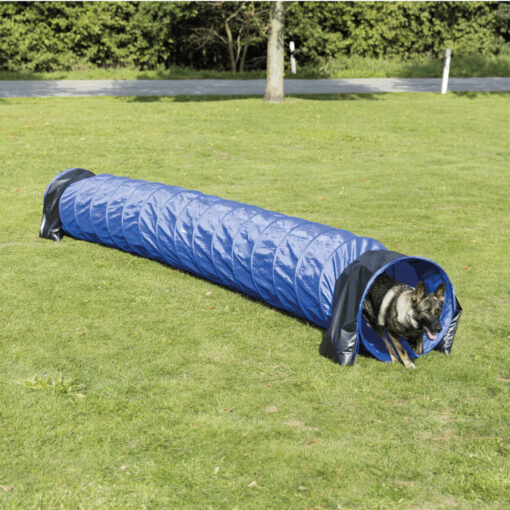 Agility-Tunnel, Nylon d'blau ø60cm,5m